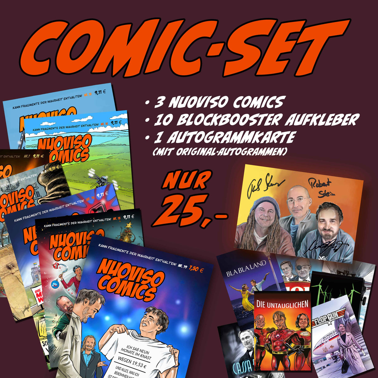 NuoViso Comics Einsteiger-Set