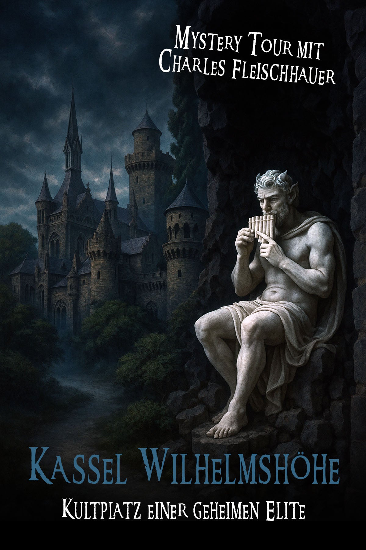Mystery Tour "Kassel Wilhelmshöhe - Kultplatz einer geheimen Elite" mit Charles Fleischhauer