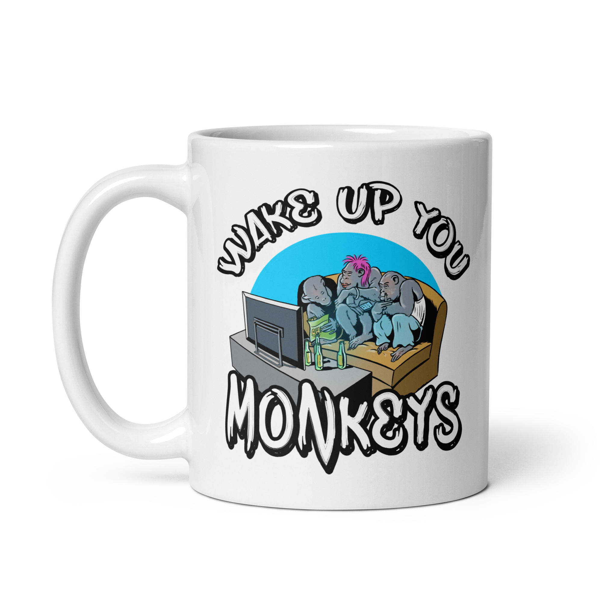 Tasse - Wake up you Monkeys