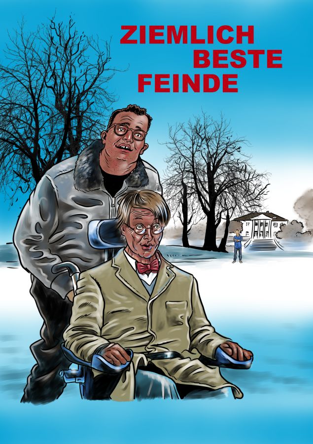 Ziemlich beste Feinde - DIN A2 Poster (hochformat)