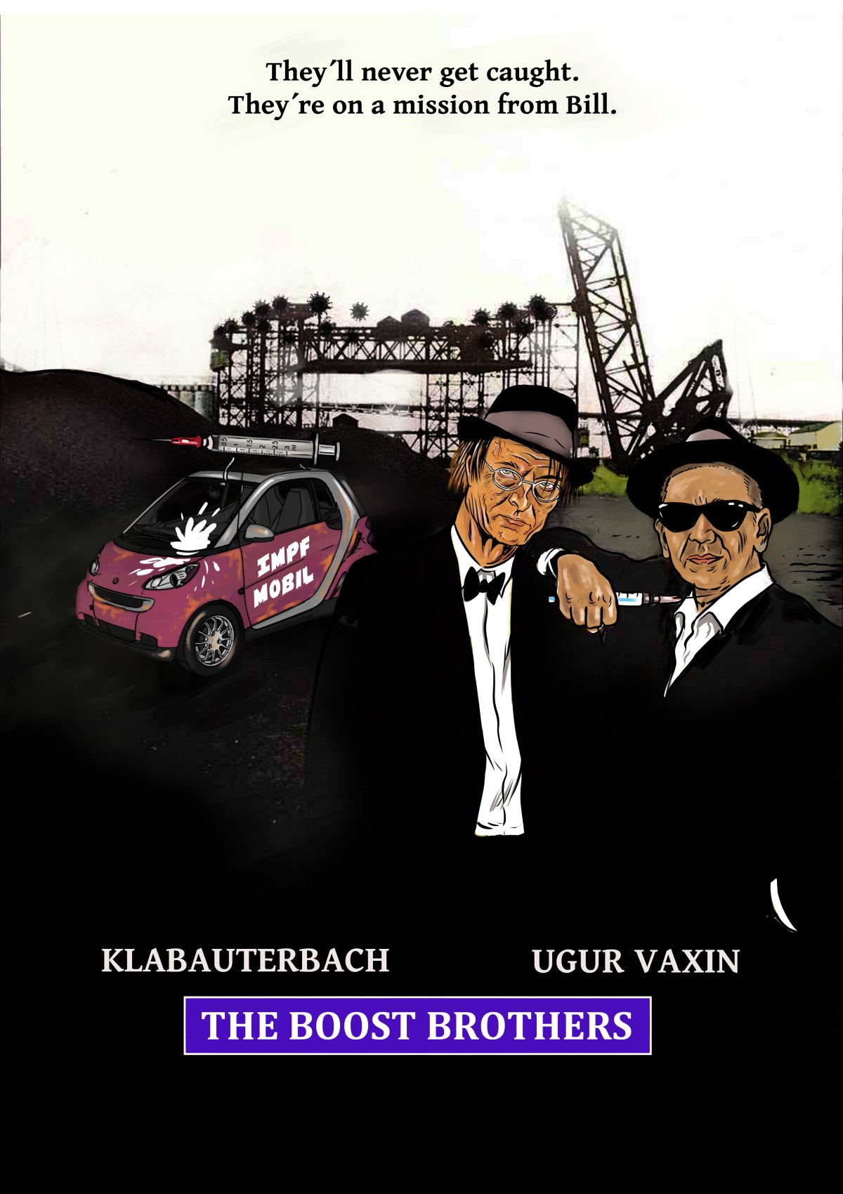 The Boost Brothers - DIN A2 Poster (hochformat)