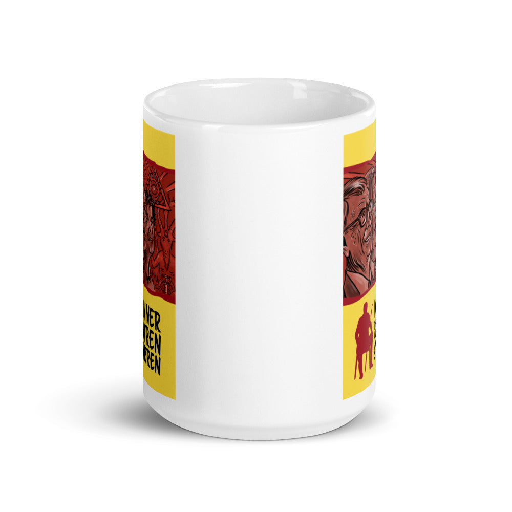 Männer die auf Viren starren - Tasse