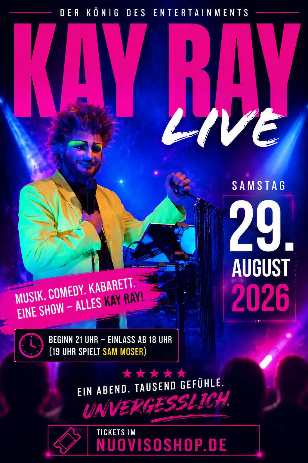 Kay Ray LIVE - 29. August in Braunsbedra