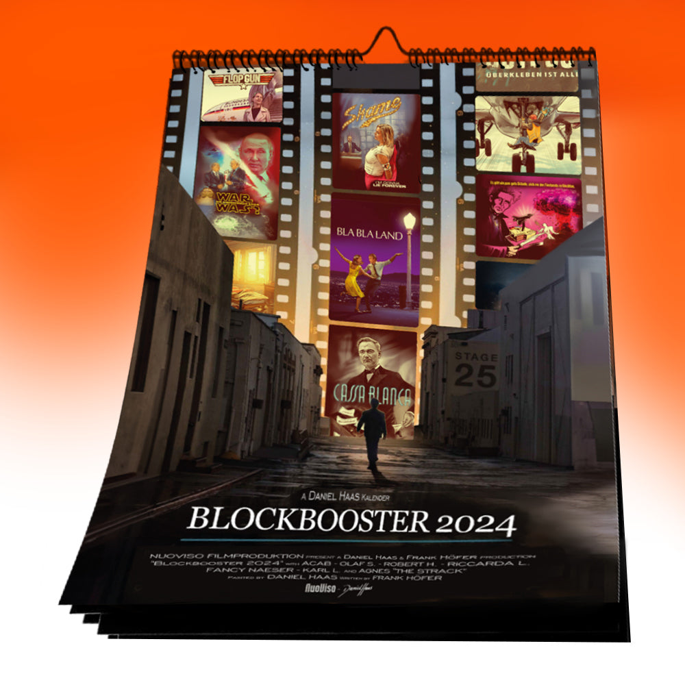 Blockbooster Kalender 2024 (Wochenkalender mit 52 Motiven)