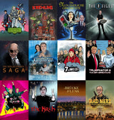 16 Comics im Schuber + Blockbooster Kalender 2025 + 1 Jahr NuoFlix Mitgliedschaft
