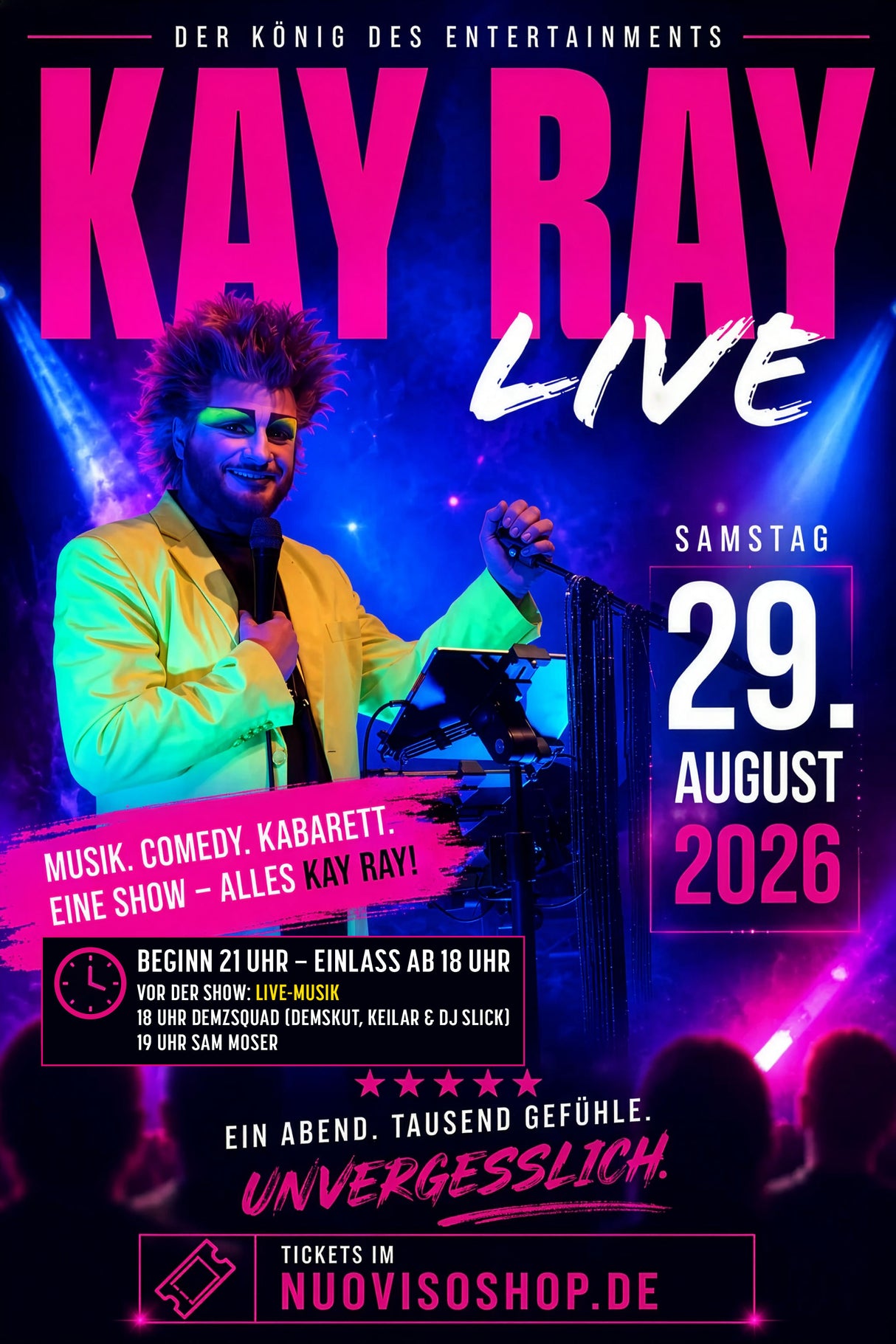 Kay Ray LIVE - 29. August in Braunsbedra