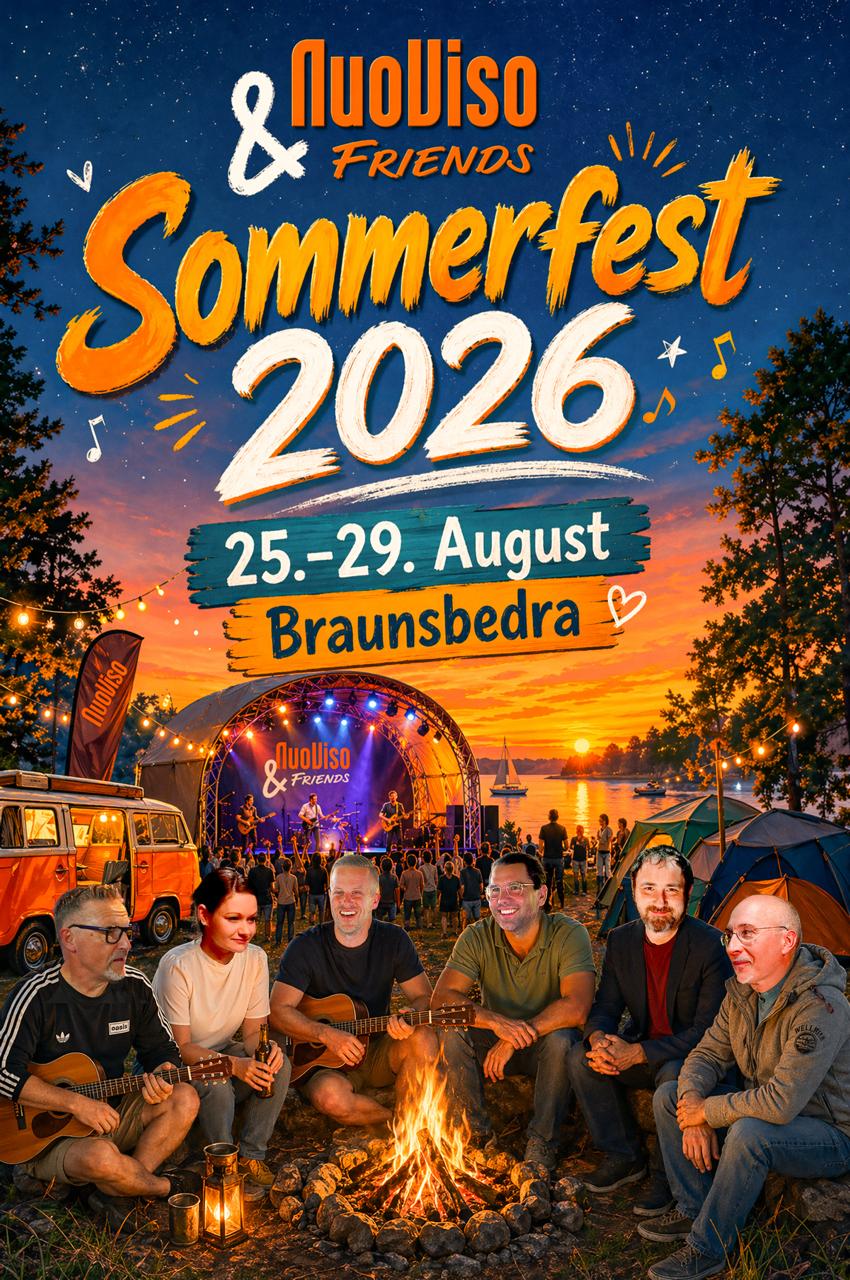 NuoViso & Friends Sommerfest 25.-29. August 2026
