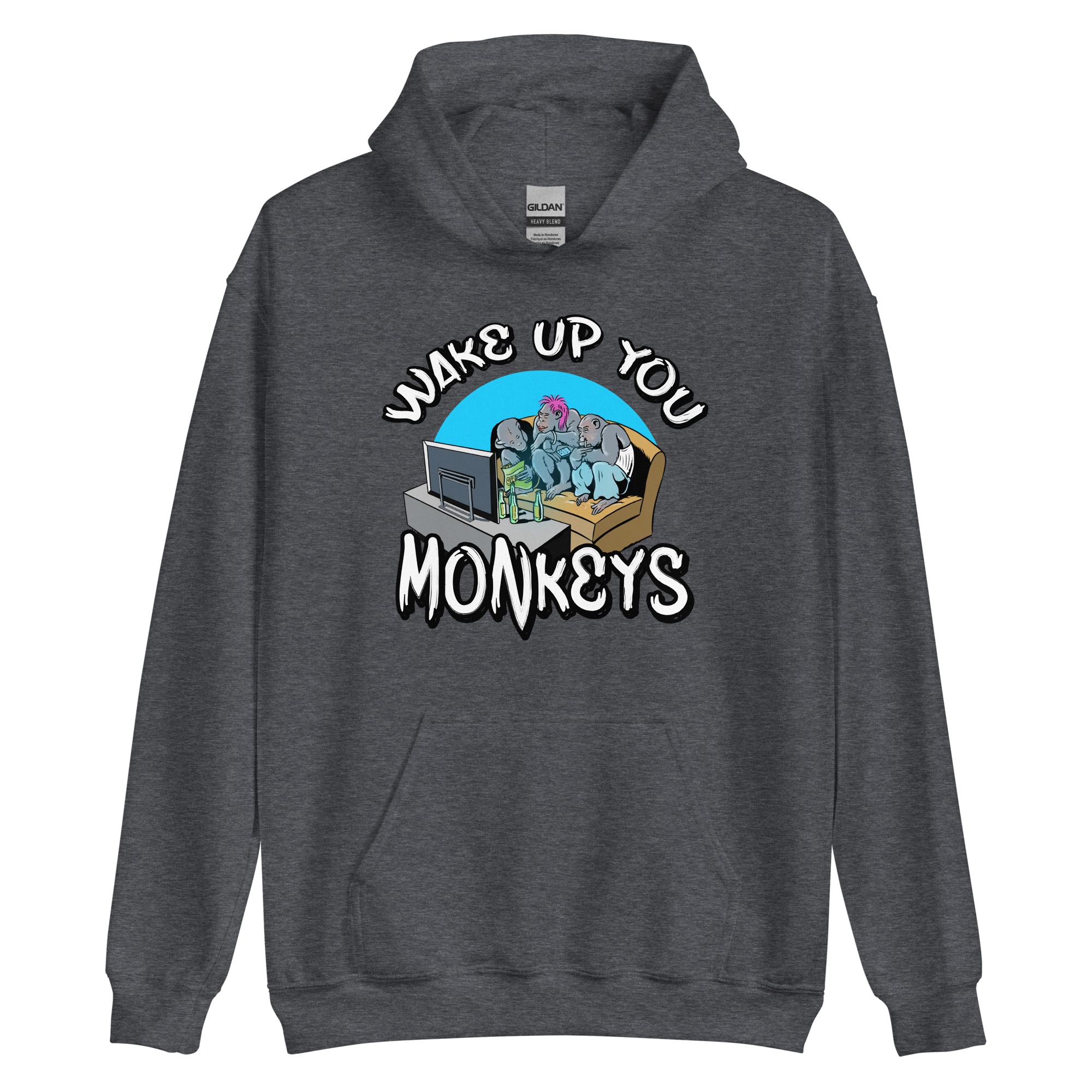 Unisex Hoodie - Wake up you Monkeys