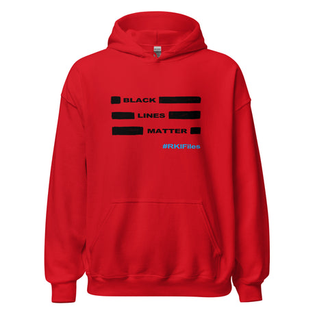 Unisex-Hoodie "Black Lines Matter" #RKI Files